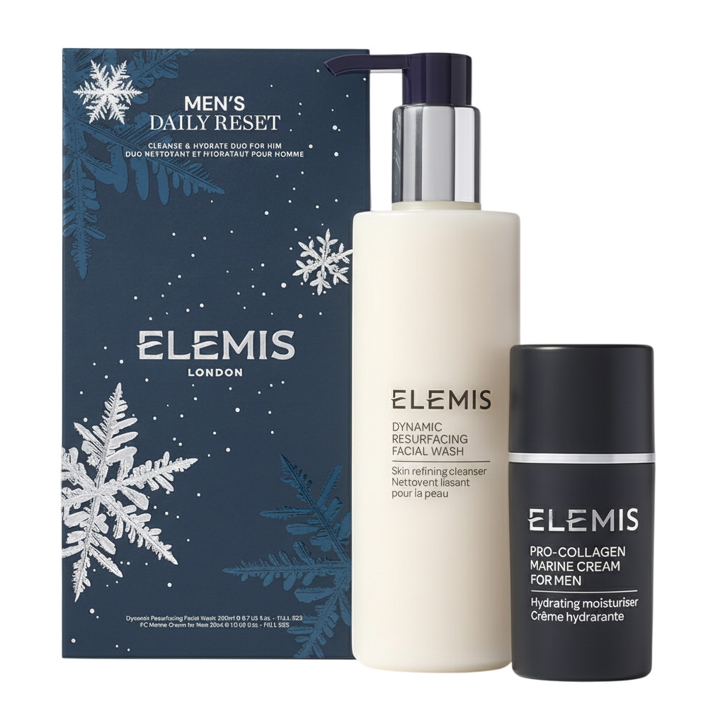 ELEMIS Kit: Mens Daily Reset - Дует для чоловіків "Щоденний заряд енергії" ELEMIS Kit: Mens Daily Reset - Дует для чоловіків "Щоденний заряд енергії"